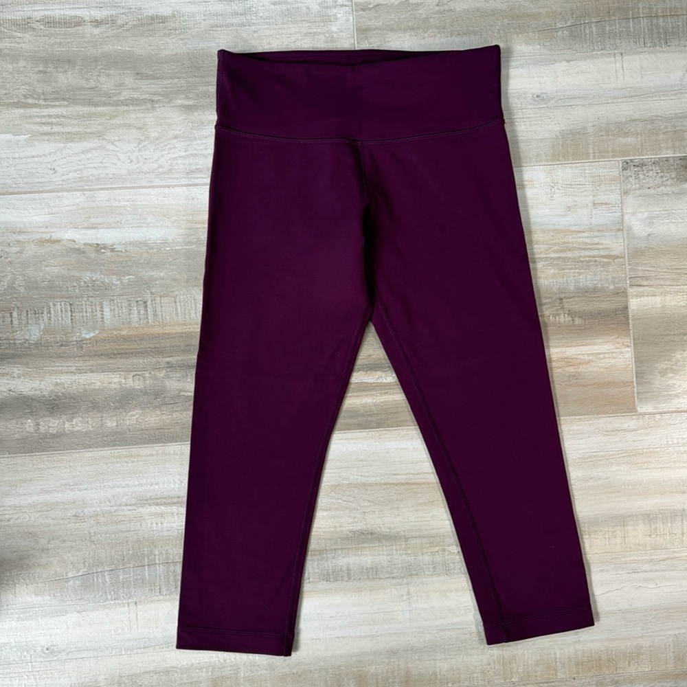 lululemon Athletica Wunder Under Crop - Reversible, size 6